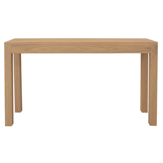 Amsterdam 2 Drawer Solid Mindi Wood Sofa Table (Natural)