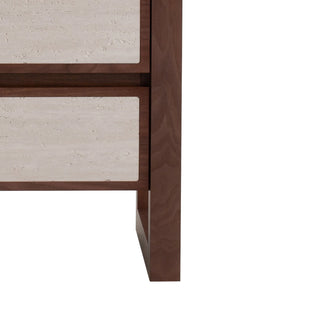 Ebba Bedside Table - Walnut