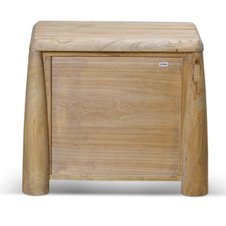 Varika 55cm Bedside Table - Natural