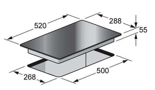 INDUCTION COOKTOP 30 CM