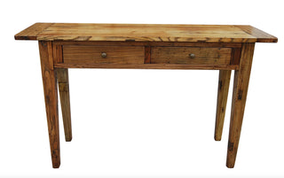 Elm Console Table Two Drawer