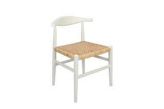 Sorren Dining Chair - White/Natural