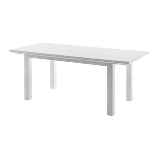 Halifax Extension Dining Table 160/200cm - White - PREORDER