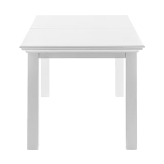 Halifax Extension Dining Table 160/200cm - White - PREORDER