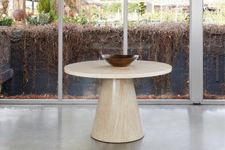 Blackwood Round Dining Table French Fawn