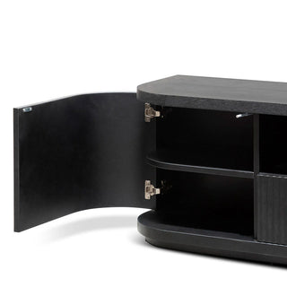 Cozoni 2m Veneer Top Entertainment TV Unit - Full Black