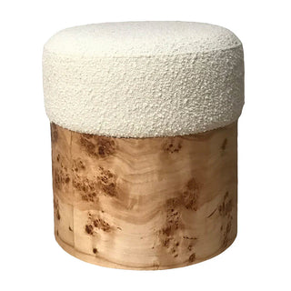 Ada Burlwood & Boucle Stool