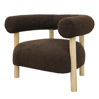 Rocco Chair - Sherpa Chocolate