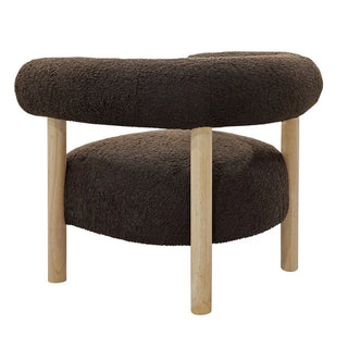 Rocco Chair - Sherpa Chocolate