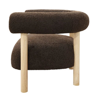 Rocco Chair - Sherpa Chocolate