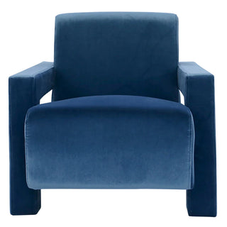 Blaise Armchair - Velvet Peacock Blue - PREORDER