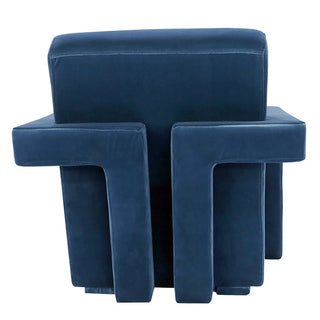 Blaise Armchair - Velvet Peacock Blue - PREORDER