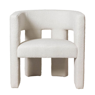 Bella Armchair - Boucle Curl White