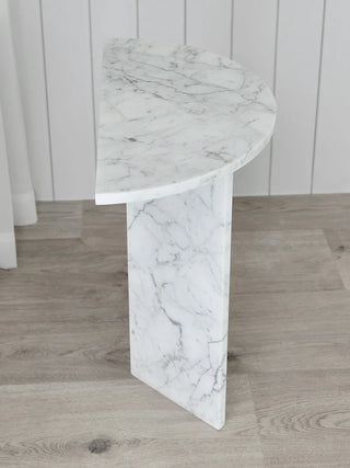 Atticus Side Table - Carrara Marble - PREORDER