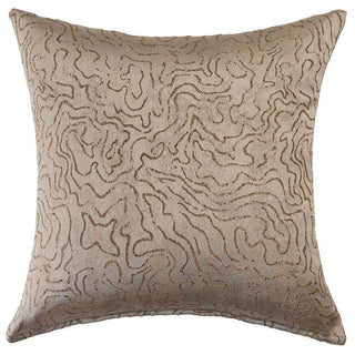 Sable Square Neutral Cushion With Feather Insert - 50x50cm