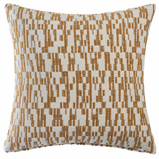 Rye Square Neutral Cushion With Feather Insert - 50x50cm