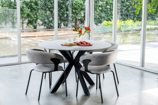 Ironwood Round Dining Table Bulgarian Grey