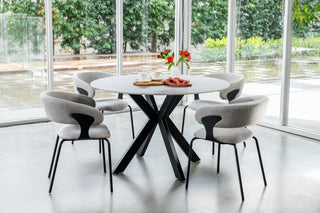 Ironwood Round Dining Table Bulgarian Grey
