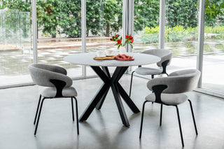 Ironwood Round Dining Table Bulgarian Grey