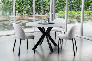 Ironwood Round Dining Table Bulgarian Grey