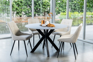Ironwood Round Dining Table Bulgarian Grey