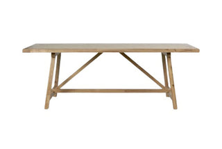 Varro Pine Olive Wash Dining Table - 220cm