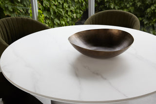 Tranquil Dining Table Snow White Ceramic