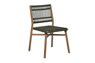 Wategos Teak Dining Chair Charcoal