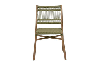 Wategos Teak Dining Chair Olive Green - Preorder