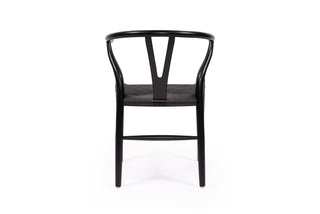 Wishbone Designer Replica Chair - Black on Black