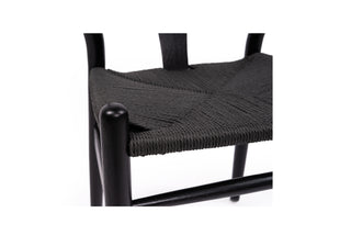 Wishbone Designer Replica Chair - Black on Black