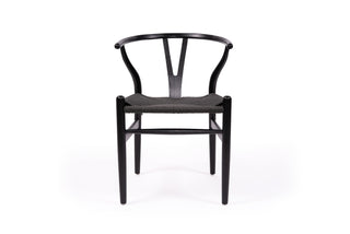 Wishbone Designer Replica Chair - Black on Black