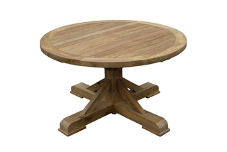 Xena Recycled Teak Outdoor Round Table - 140cm