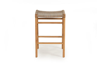 Bury Backless Counter Stool - Washed Grey