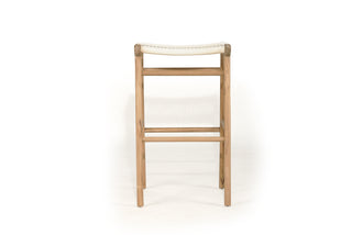 Bury Backless Counter Stool - White