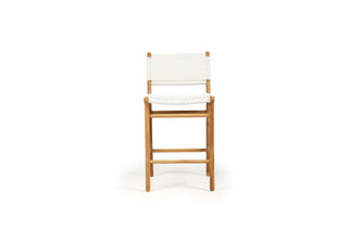 Bury Counter Stool - White (Close Weave)