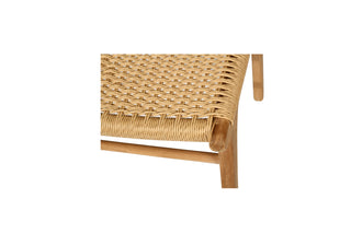 Bury Dining Chair - Sand (Close Weave)