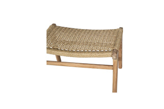 Bury Lazy Chair Ottoman - Sand (Close Weave)