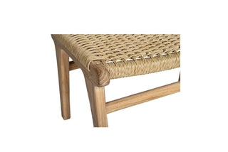 Bury Lazy Chair Ottoman - Sand (Close Weave)