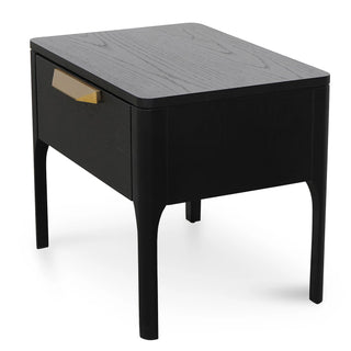 Carla Bedside Table - Black