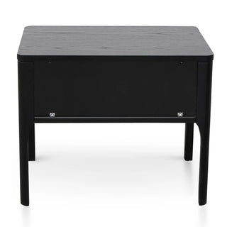 Carla Bedside Table - Black