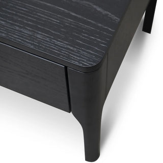 Carla Bedside Table - Black