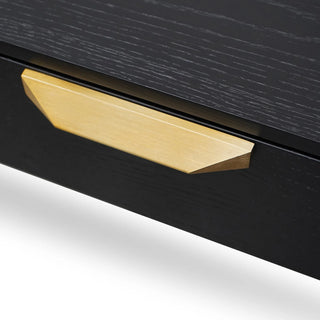 Carla Bedside Table - Black