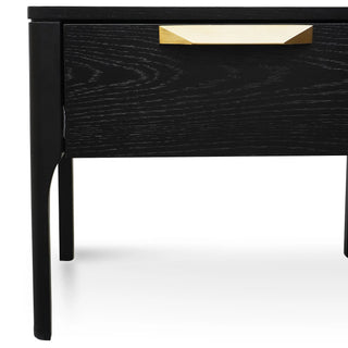 Carla Bedside Table - Black