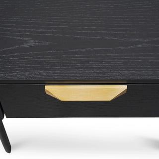 Carla Bedside Table - Black