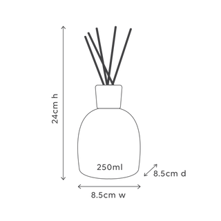 blackcurrant & caribbean wood diffuser