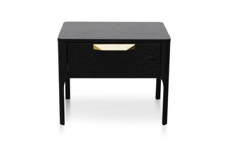 Carla Bedside Table - Black