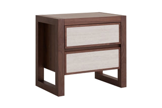 Ebba Bedside Table - Walnut