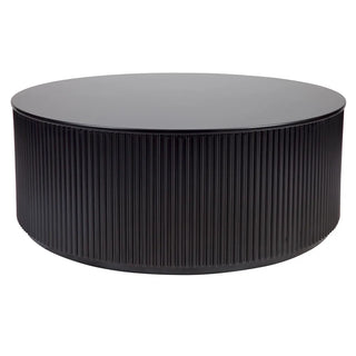 Nomad Round Coffee Table - Black