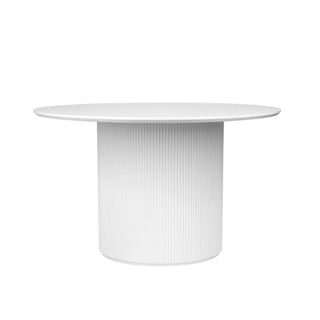 Arlo Round Dining Table - 1.2m White